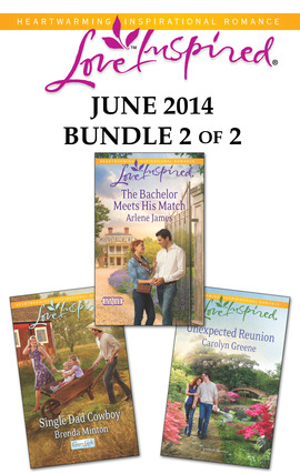Title details for Love Inspired June 2014 - Bundle 2 of 2: Single Dad Cowboy\The Bachelor Meets His Match\Unexpected Reunion by Brenda Minton - Available
